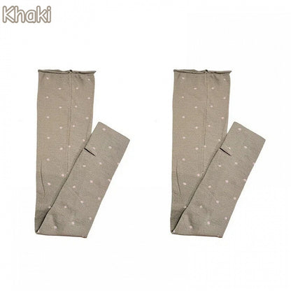 Stirrup (3 Colors) Polka Dot Stockings Over-the-Knee Slouchy