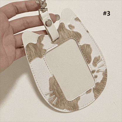 Colors Cat Holder Ear 9 Card Rectangle-shaped