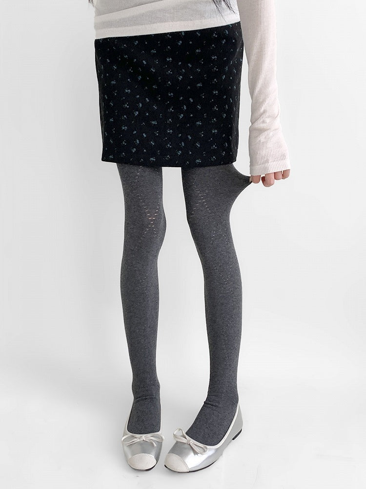 Tights Diamond Patterned Knitted Colors 4