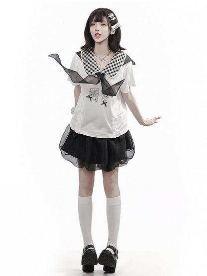 Black Bubble Tulle Skirt - PINK SAVIOR
