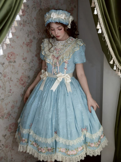 Blue Yellow Pink White Green Lolita Hairband
