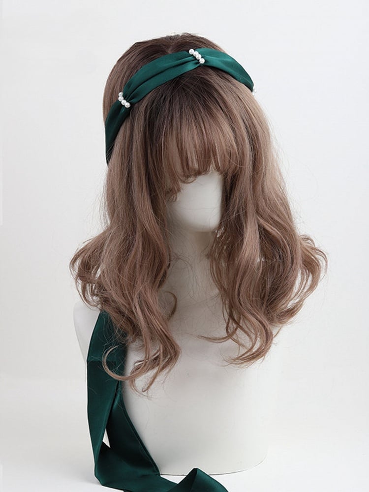 18 Color Options Lolita Belt Pearl Satin