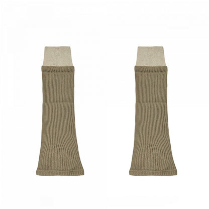 Colors) Warmers (4 Ribbed Leg Two-Tone Slouchy