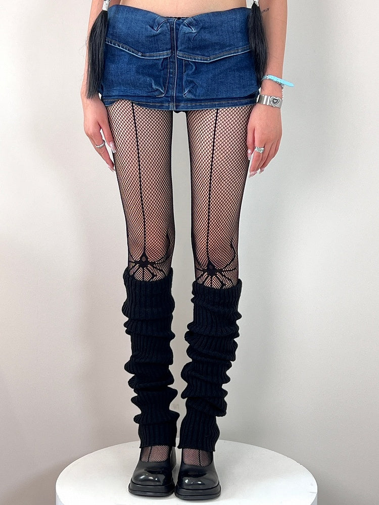 Warmers Colors Knitted Leg Retro-Style 7