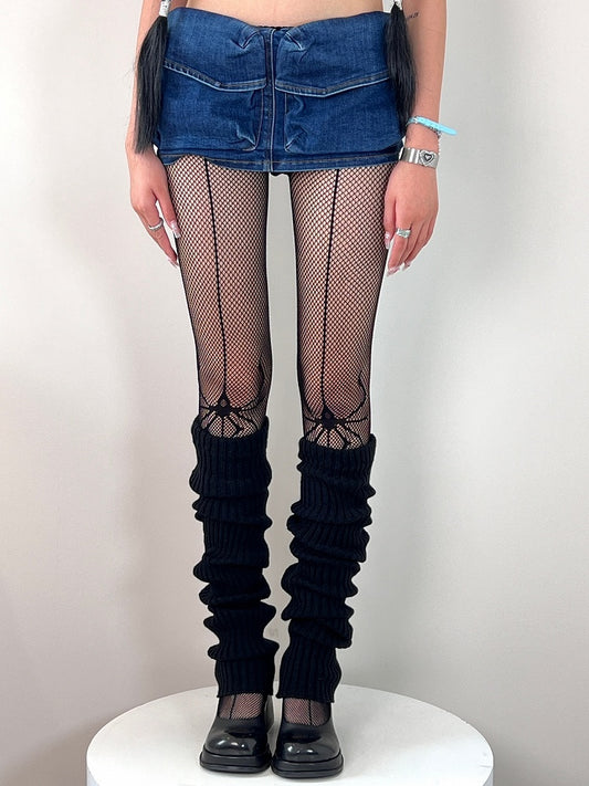 Warmers Colors Knitted Leg Retro-Style 7