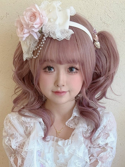 2 Options Design Charm Beaded Floral KC Bowknot