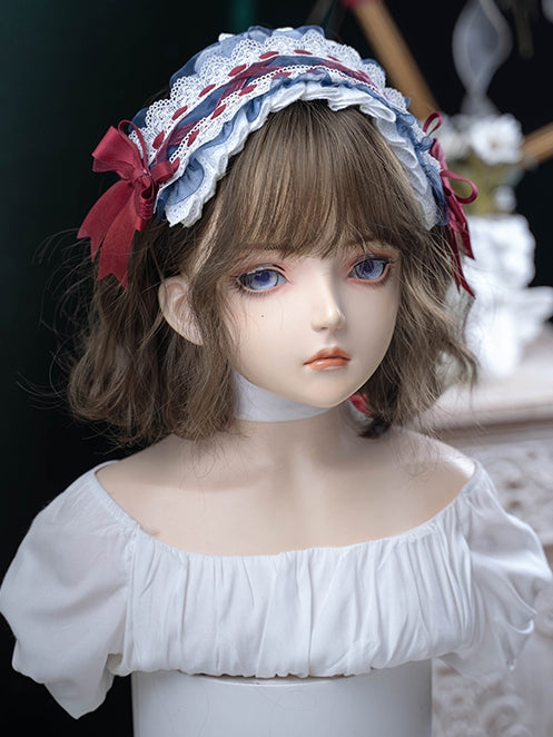 ウェーブウィッグ 35cm ブラウン 長さ エアバングス