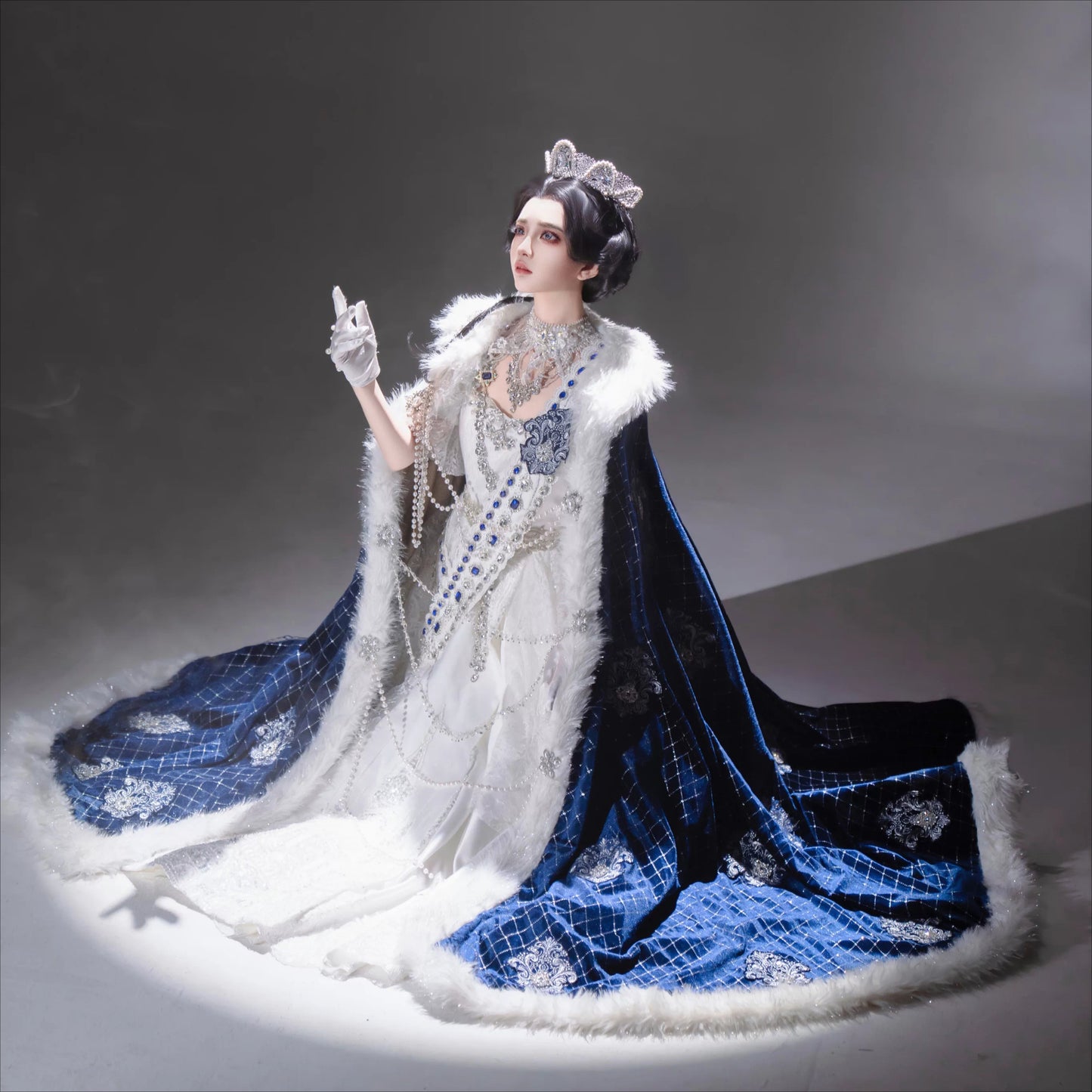 Queen Second – YourHighness Eternal Galaxy Lolita OP Set