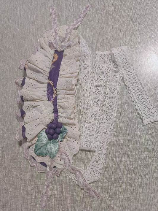 Grape Decorated Hairband Purple