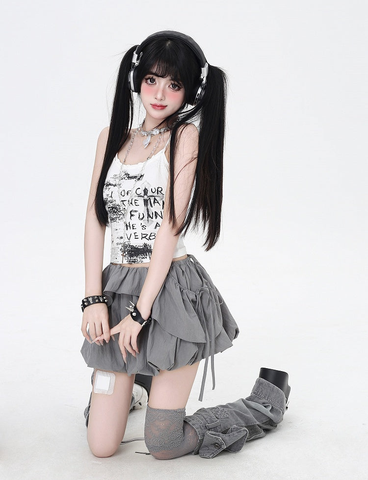 トップス/バブルグレースカート 3通りの着こなし