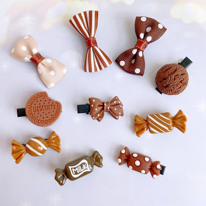 Candy Hairclips Set
