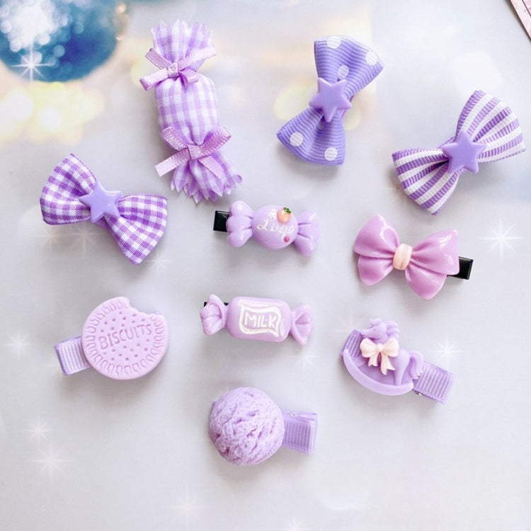 Candy Hairclips Set