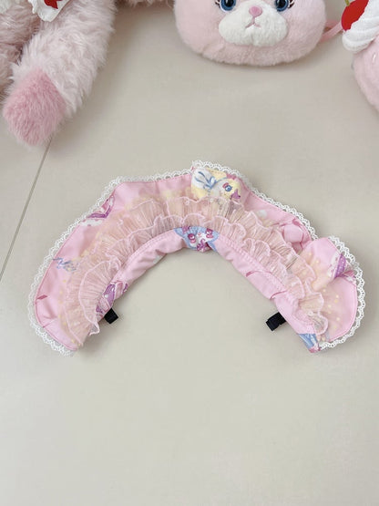 イエローピンクのボンネット /