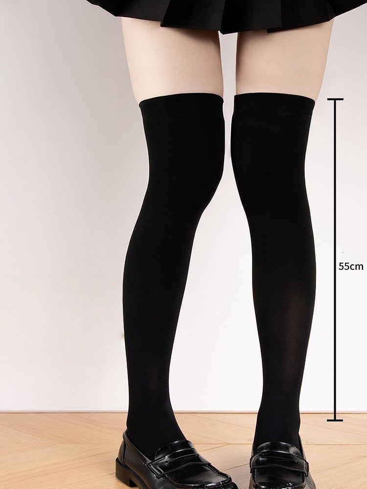 3 Slimming Over Anti-Slip Knee 55CM/65CM/70CM Compression Stockings Colors