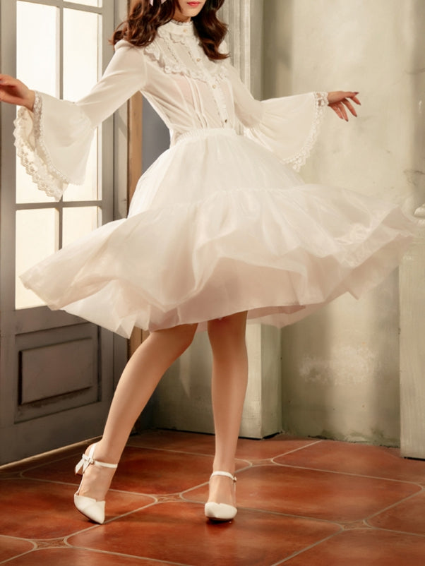 Three White Petticoat 60cm A-line Layers