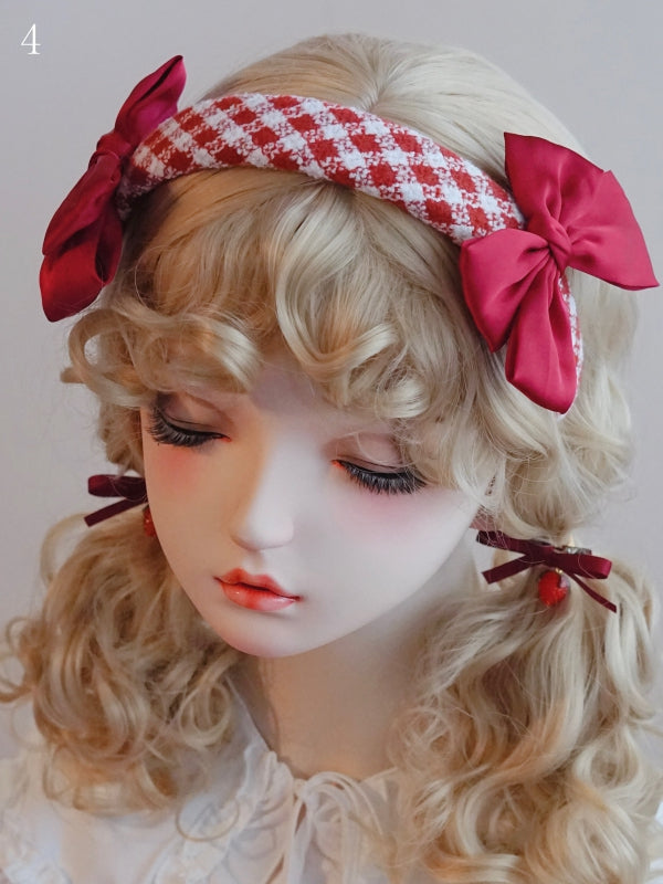Red Bowknot Options 9 Details KC
