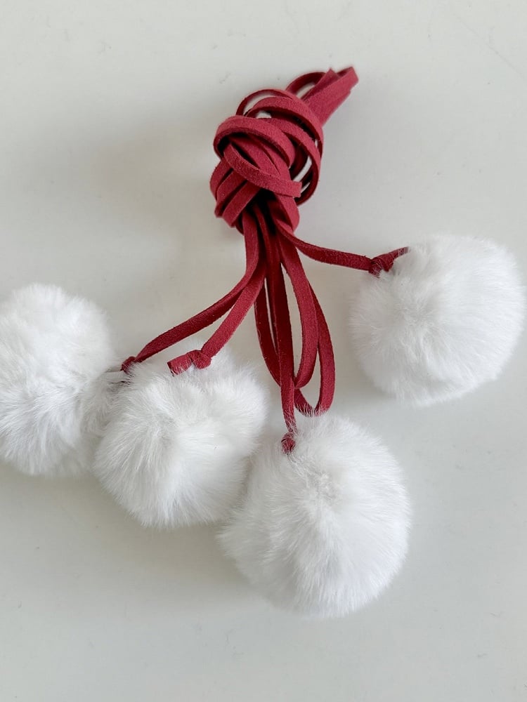 Warmer - Faux Pom-pom Accessories 8-Color Fur Leg Straps