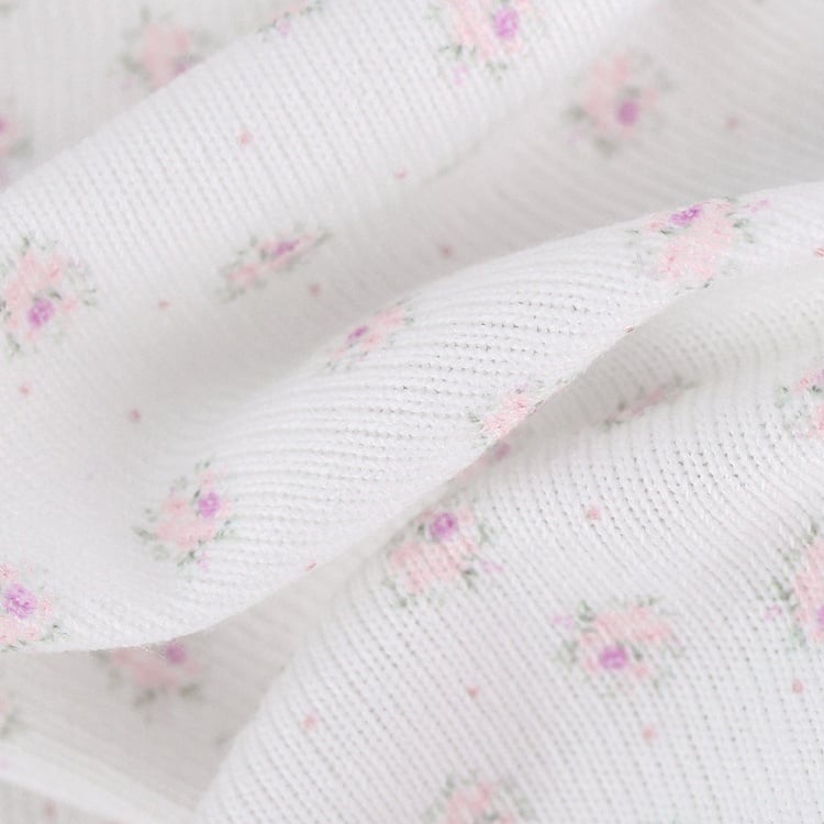 Cami Top White Floral Lace Details Sweet - serendipity