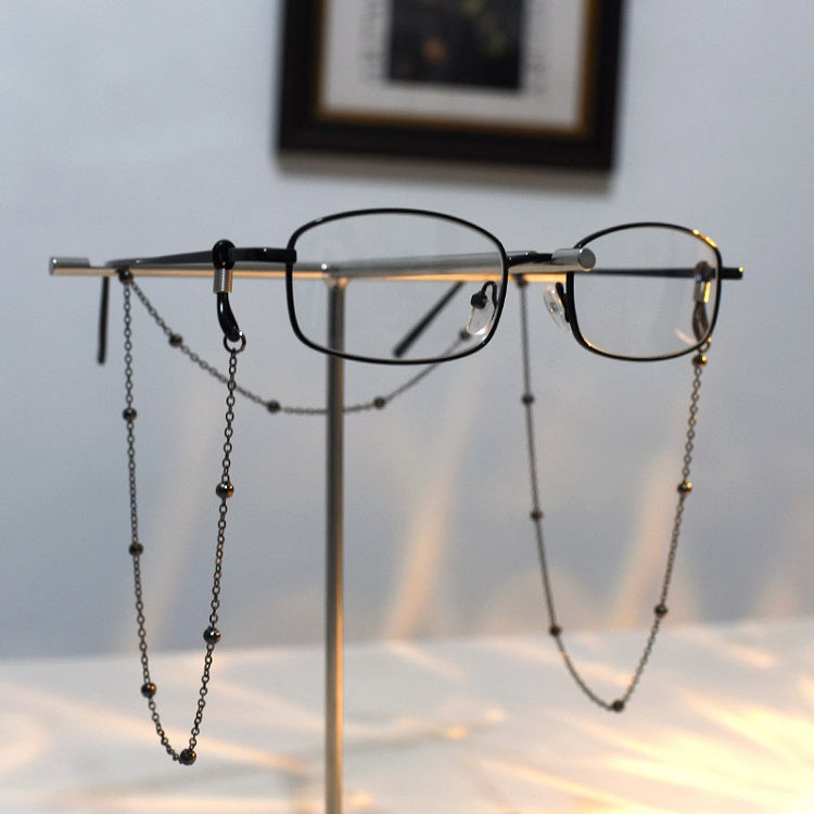 Punk Gothic Silver/Black/Gold Frame Glasses