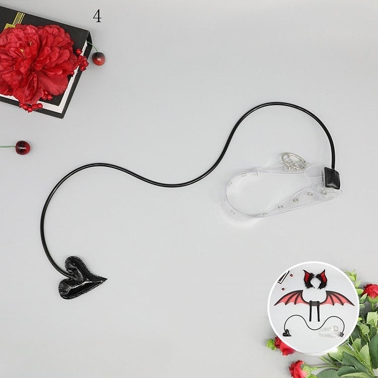 4 Optionen für den Schwarzschwanz-Teufel als Halloween