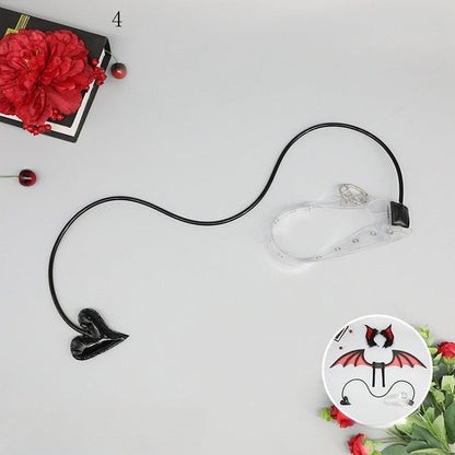 4 Optionen für den Schwarzschwanz-Teufel als Halloween