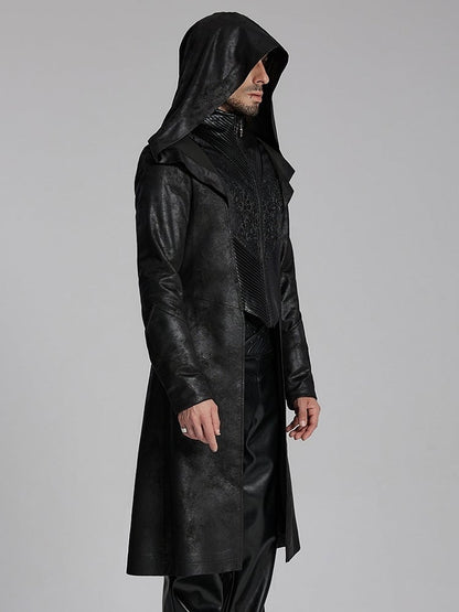 Goth Wizard Jacket Men's Black