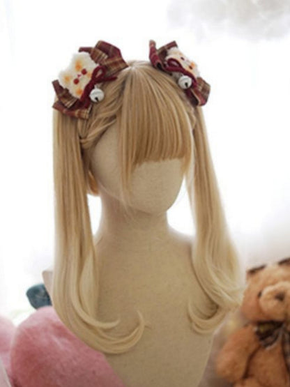 Light Blonde Ombre Ponytail Claw Clips