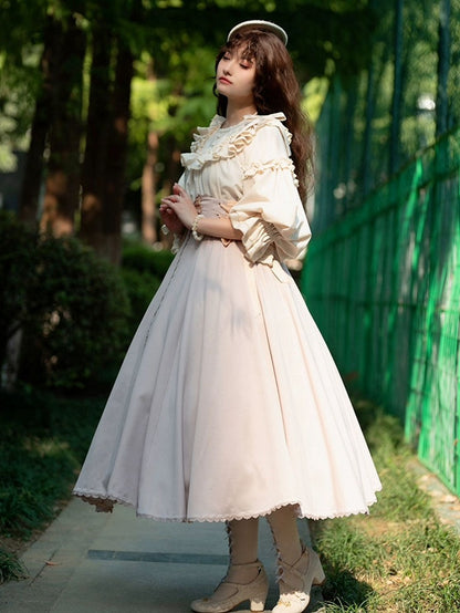Elegant Boned High Waist Long Version Lolita Skirt
