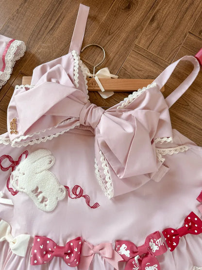 トップビッグキャミピンクリボン