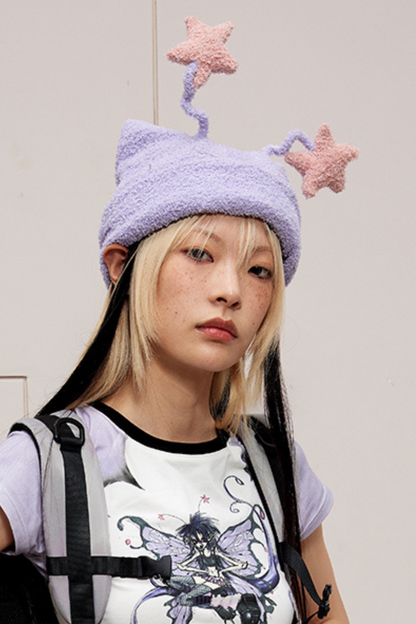 Hat Tentacle Elf Knit