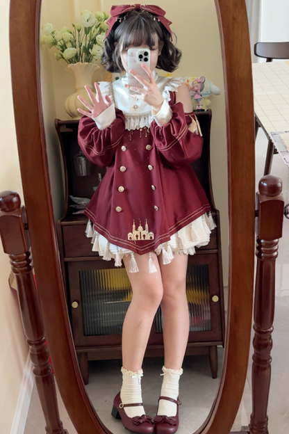 + ロリータビッグドレスドールクラシカルパンツインナーリボン