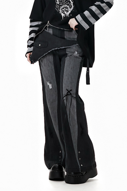 デザインパンツ デニムモード