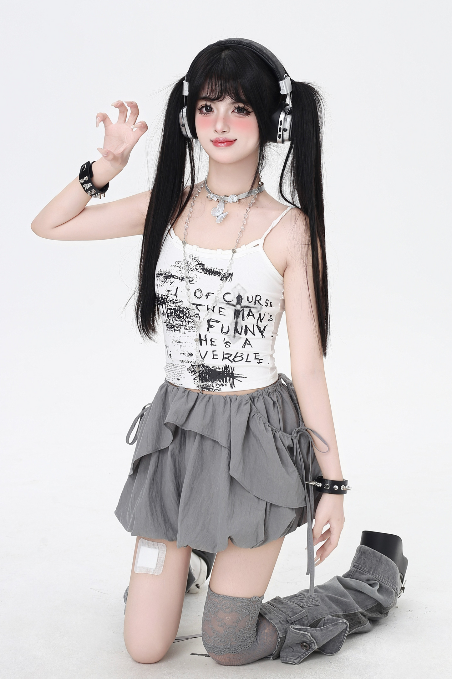 キャミソール スリム グラフィティフィットデザイン