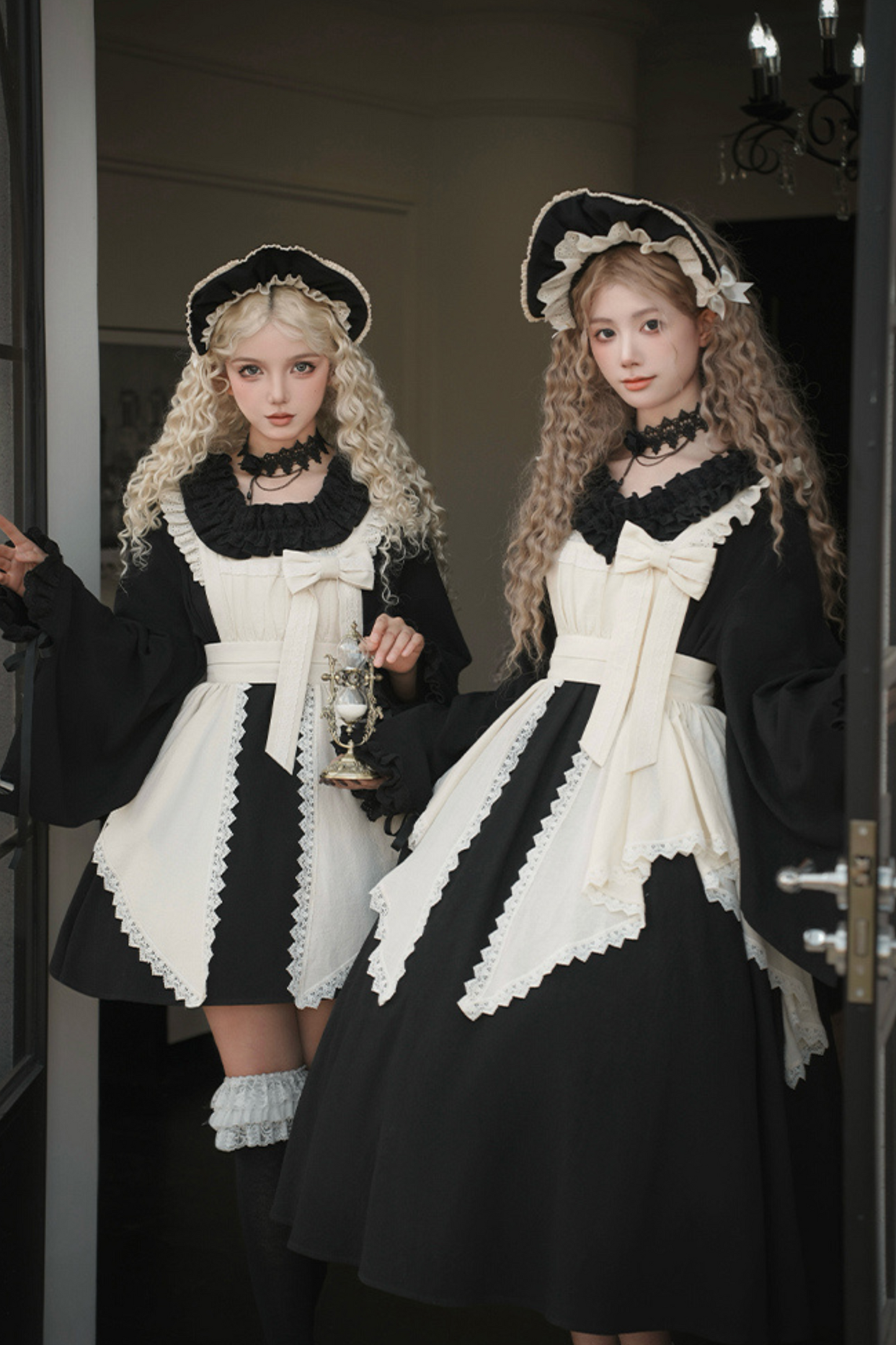 Apron Dress + Lolita Doll Gothic