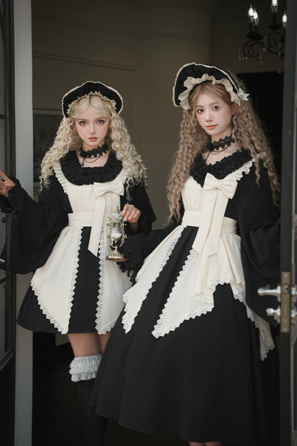 Apron Dress + Lolita Doll Gothic