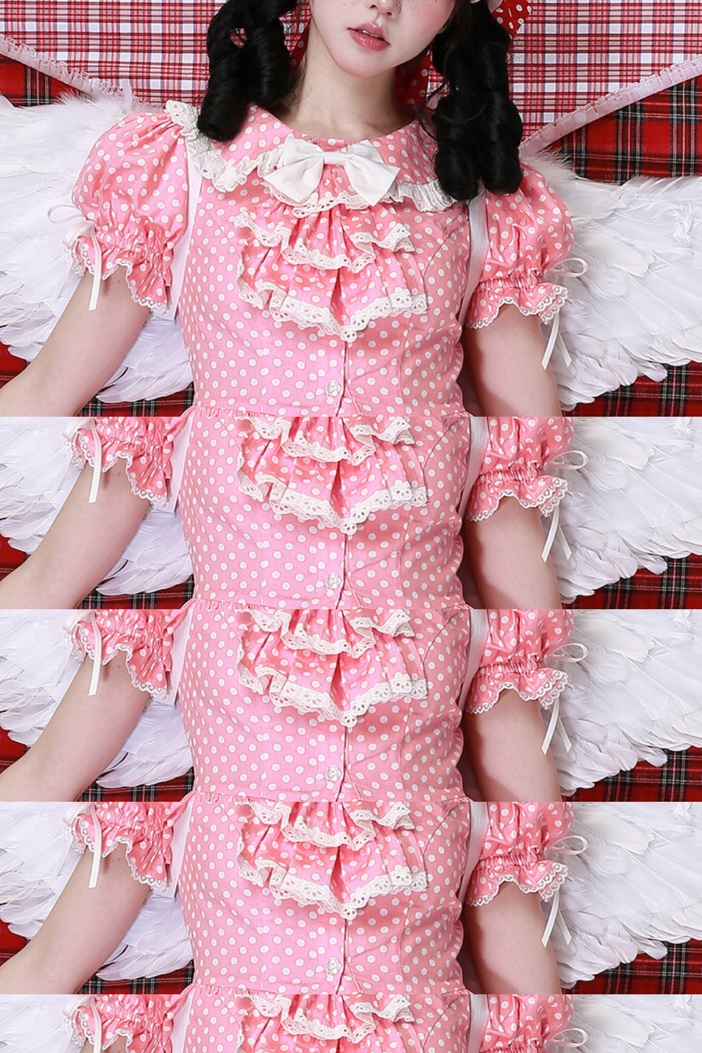 スカート フレア レトロ ポップ ミディアム