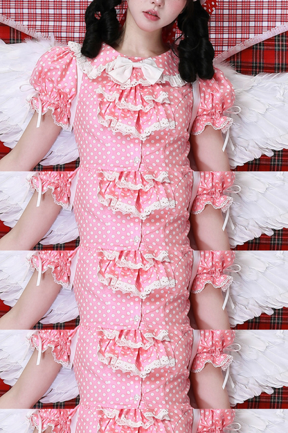 スカート フレア レトロ ポップ ミディアム