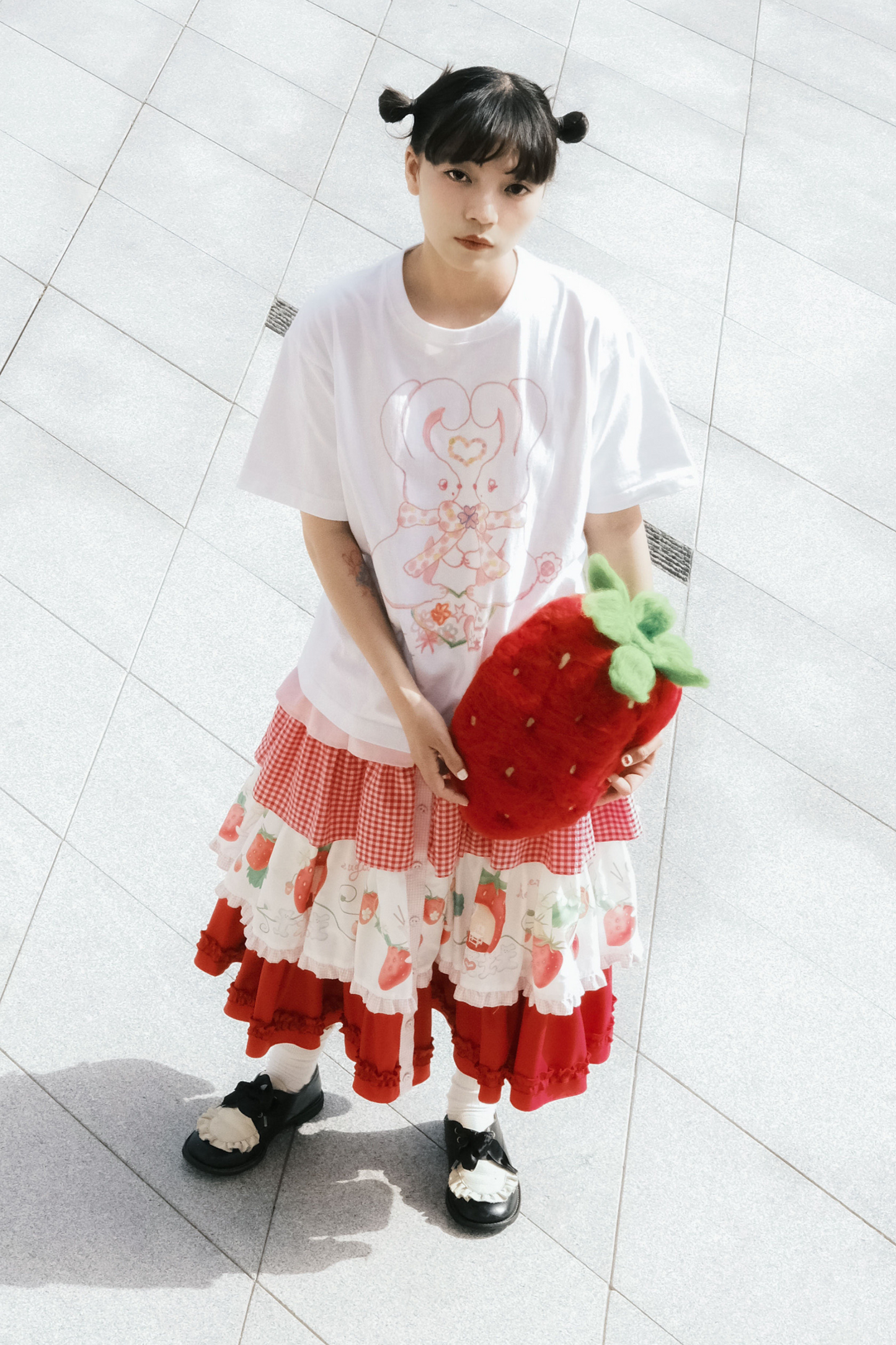 スタープリントTシャツラブ