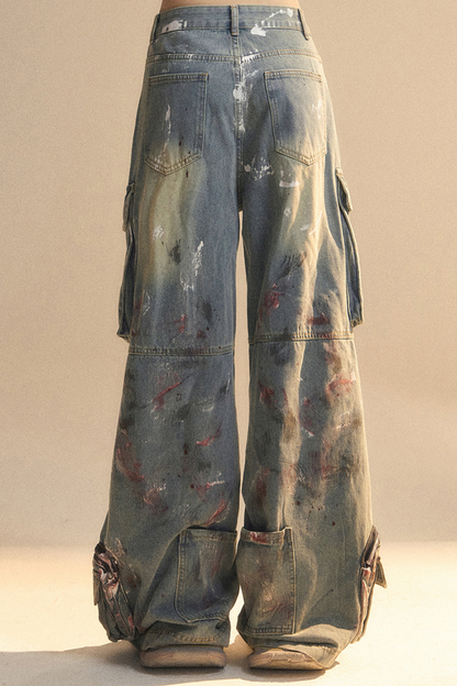 Pants Breeze Leg Jeans Wide