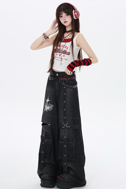 アジアンスイートパンツ ルーズクール