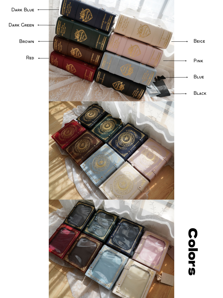 Magisches Buch Ita Crossbody Tasche 8 Farboptionen Itabag