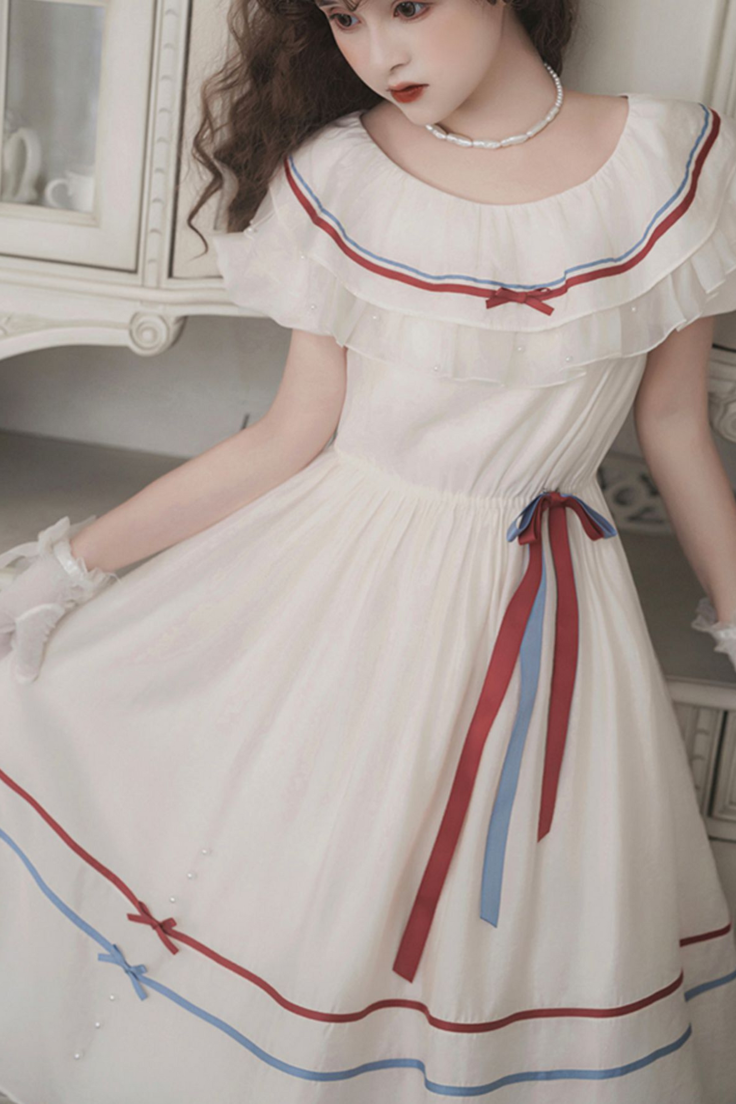 Lolita Dress Flared Volume Little