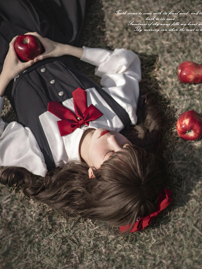 Red Hairclip Bowknot