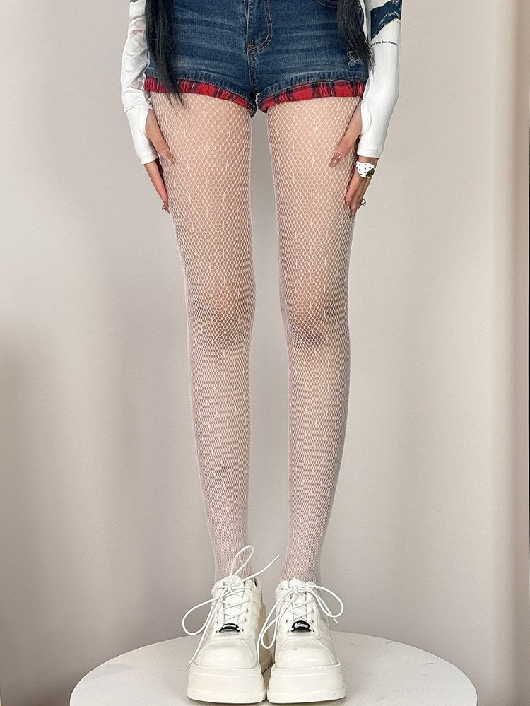 Polka-dot Options Farbe 7 Y2K Muster Strumpfhose