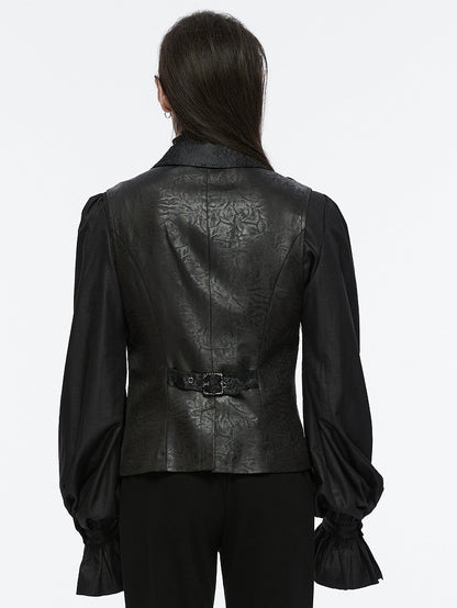 Vest Goth Men's Black Gorgeous