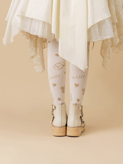 - Plateaus Off-White Vintage Runde Holzsohle 3 Riemen Zehenbereich cm Keilabsatz Maserung Schnalle 3–5