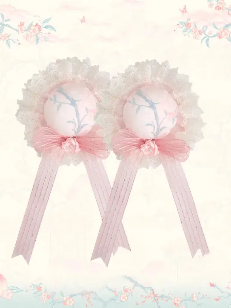 Rosa Han Lolita Haarspange