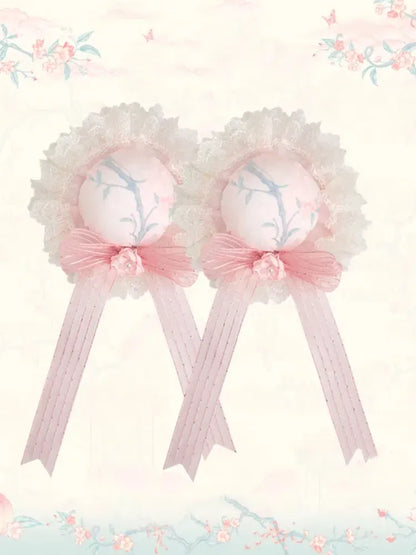 Rosa Han Lolita Haarspange