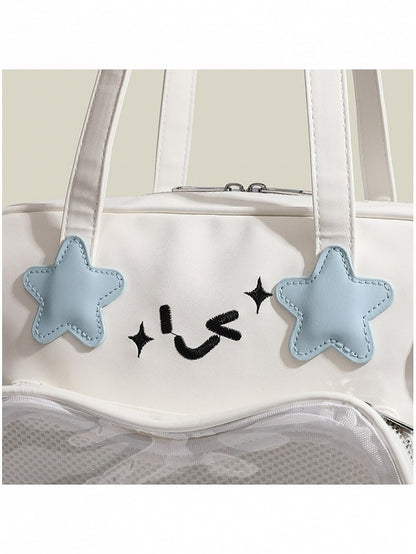 3-Color Kawaii Star Pattern Ita Bag