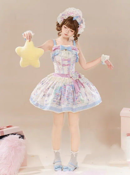 Sweet Jumper Print Store Cute Puppy Skirt Toy Lolita